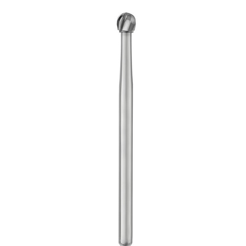 SS White HP #8 Round Carbide Bur for Slow Speed Straight Nose Cone, Pack of 10