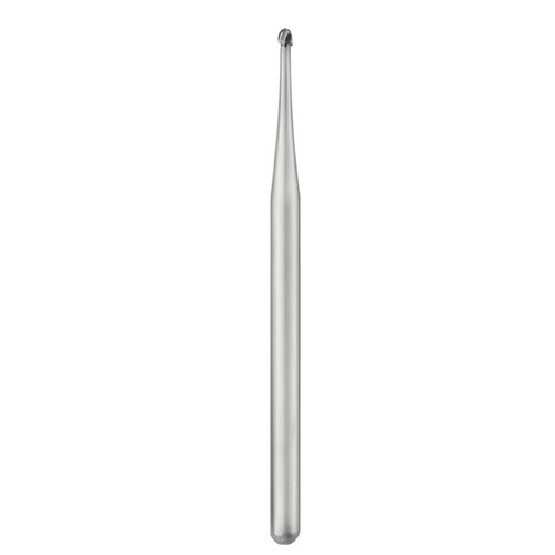 SS White HP #1 round carbide bur for slow speed straight nose cone, pack of 10