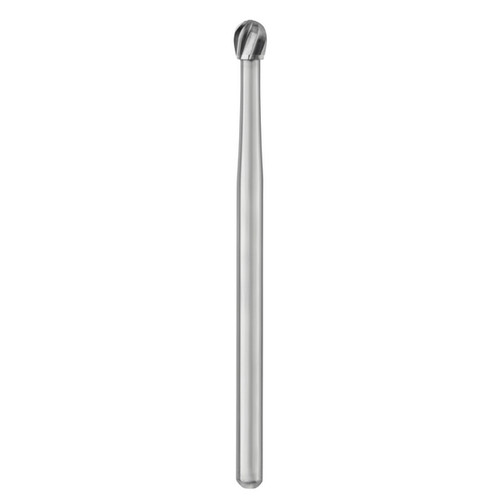 SS White HP #7 round carbide bur for slow speed straight nose cone, pack of 10