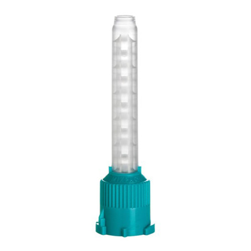 MIXPAC T-Mixer HP Mixing Tips (Short) - Large (6.5 mm), Teal, 480/Pk