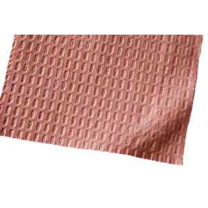 Tidi Patient Bibs MAUVE 13' x 18' 3-Ply Paper/1-Ply Poly 500/Cs. Plain Rectangle