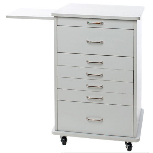 TPC Assistant's (North Carolina) Mobile Cabinet - White