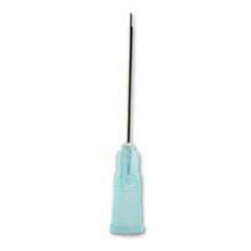 Appli-Vac 23 ga Blue Irrigating Tips - Blunt End, Side Vent. Designed