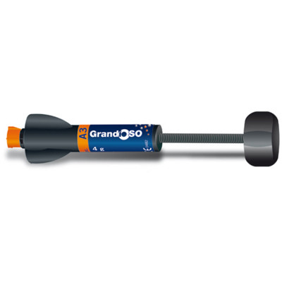 GrandioSO Shade A3 Syringe Refill - Universal Light-Curing 89% filled