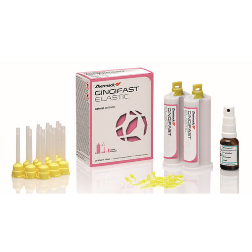 Gingifast Elastic - Silicone Removable Gingival Mask: 2 - 50 mL Cartridges, 12