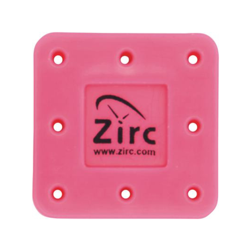 Zirc 8 Hole Neon Pink, Magnetic Bur Block with Microban
