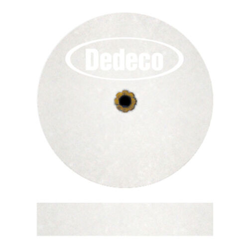 Koolies No-Heat Grinding Wheels Fine, White, Size 1, 1" x 3/16", 50/Box