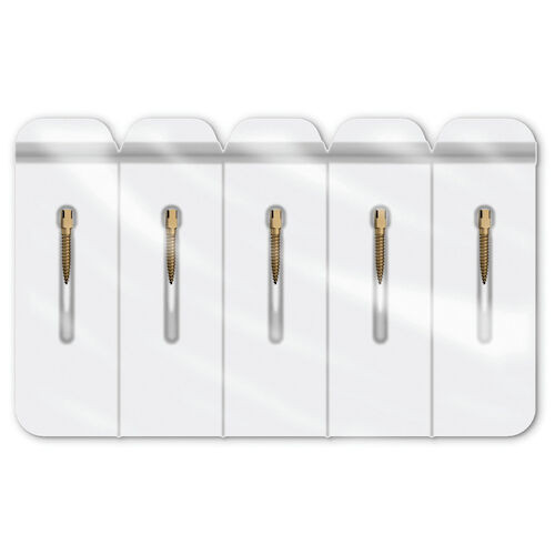 Surtex Sterile Posts Surtex STERILE, Gold Post M6, 1.80mm x 9.3mm, 5/Pkg.