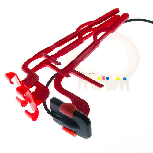 TrollDental TrollByte Kimera Bio Digital Sensor Holders Red, 3106 for Horizontal Bitewings