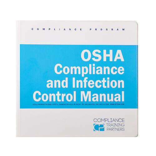OSHA Compliance and Infection Control Program OSHA Manual, Includes 2 Year Upgrade Service