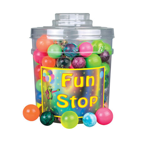 Super Balls 32 mm & 38 mm, Assorted Colors, 132/Pkg.