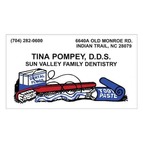 Business Card Magnets Three Color, 500/Box