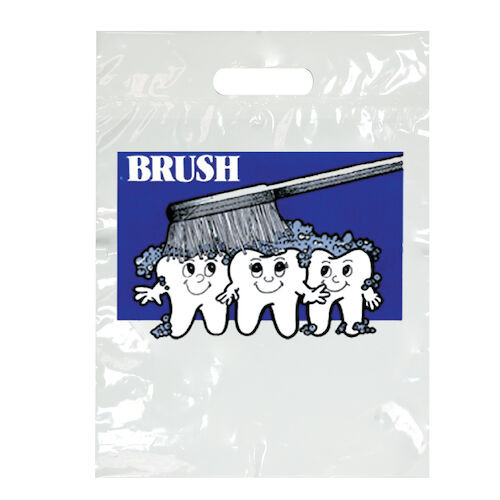 Specialty Scatter Bags Brush, 7½" x 9", 100/Pkg.
