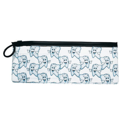 Vinyl Pouches Happy Smile Pouch, 10"W x 4"H, 144/Pkg.