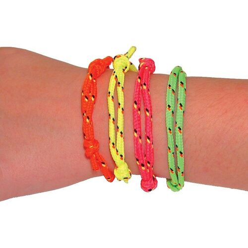 Tied Friendship Bracelets Bracelets, Assorted, 144/Pkg., E115T