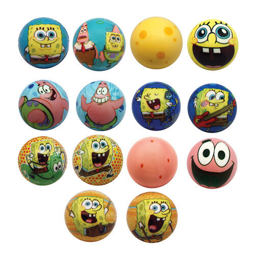 SpongeBob Squarepants Balls Assorted Balls, 50/Pkg., JV308