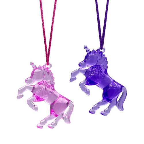 Kids Jewelry Unicorn Necklaces 24/Box