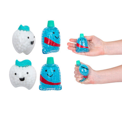 Squeezy Bead Dental Characters Squeezy Bead Dental Characters, 12/Pkg., JV557