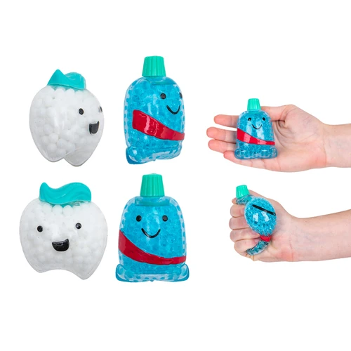 Kids Toys 3" Squeezy Dental Characters 12/Box