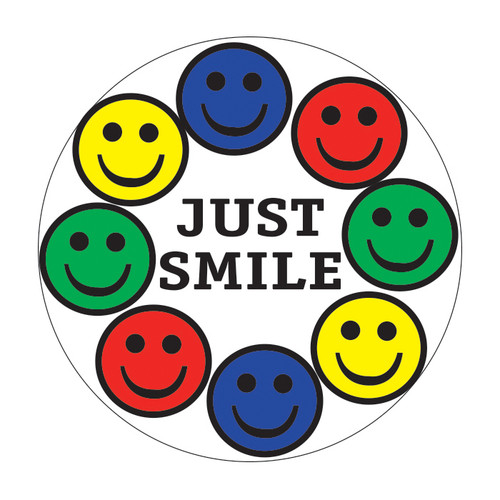 Kids Stickers Just Smile 100/Box