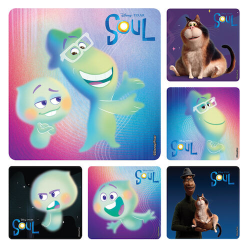 Disney Stickers Soul the Movie, 100/Roll, PS706