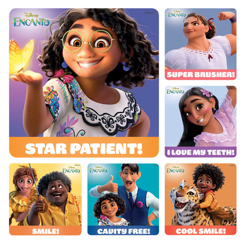 Kids Stickers Encanto Patient 100/Box