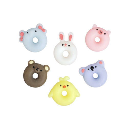 Kids Jewelry Squishy Rings Assortment 48/Box