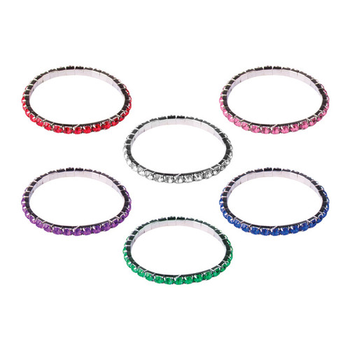 Kids Jewelry Diamond Tennis Bracelets Assorted 36/Box