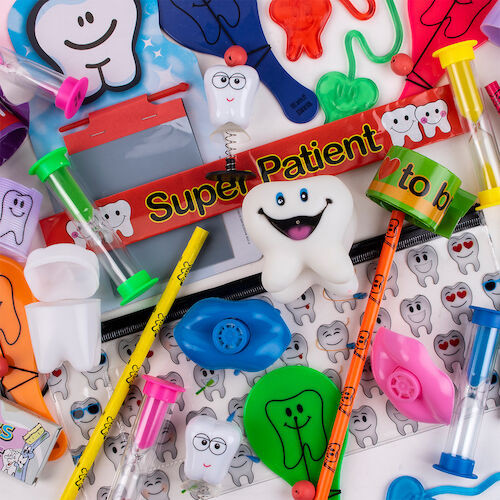 Treasure Toy Chest Dental Toy Refill, 150/Pkg., TC100R