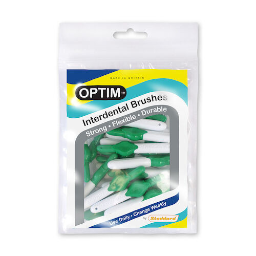 Interdental Brushes M, 1.4 mm, Green, 25/Pkg.