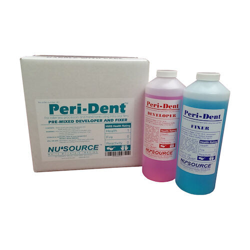 Peri-Dent Developer and Fixer Developer, Fixer, 3 Quarts Each, 6/Case