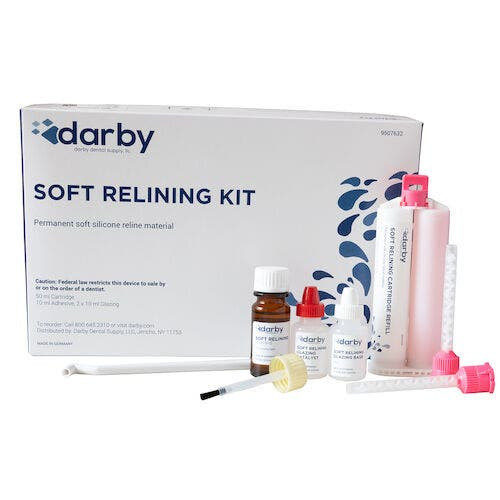 House Brand Soft Relining Material, Soft Relining Kit