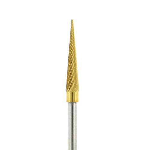 Gold Carbide Burs, Laboratory, 41P, Sm Cone, Each, Reg Cut, HP