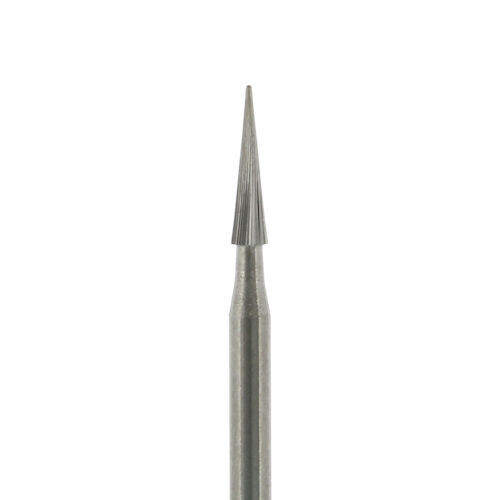 EF Series Safe End Esthetic Finishing Bur 9, Fine, Taper Pointed, 30-Blade, 5/Pkg.