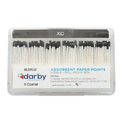Absorbent Paper Points, , X-Coarse, 200/Box