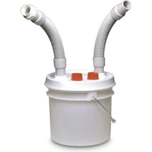 Disposable Plaster Trap, Flexible Hoses, 18", 2/Pkg