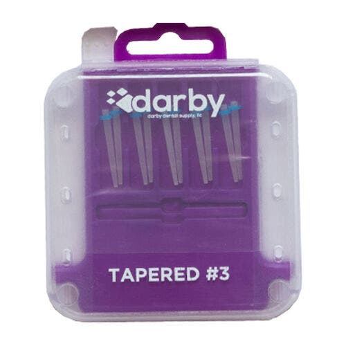 Tapered Fiber Posts, Size 3 Refill, 10 Tapered Posts