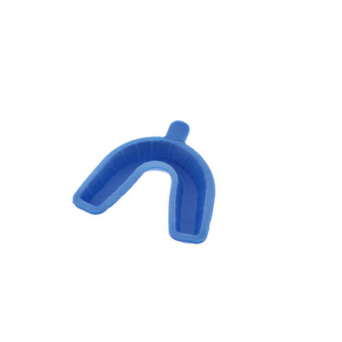 Foam Trays Single, Large, Blue, 100/Pkg