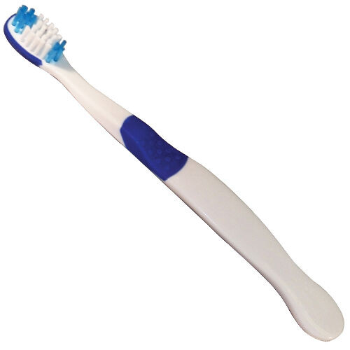 Child's Toothbrush Stage 2 2-Tone Grip, 32 Tufts, 72/Box