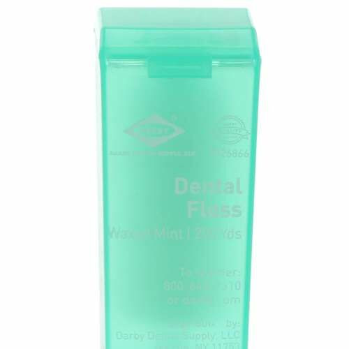 Dental Floss Nylon, Waxed, Mint, 200 yards