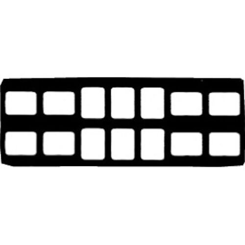 Cardboard X-Ray Mounts 8H  #2, 6V  #2, 100/Pkg., 14-6V