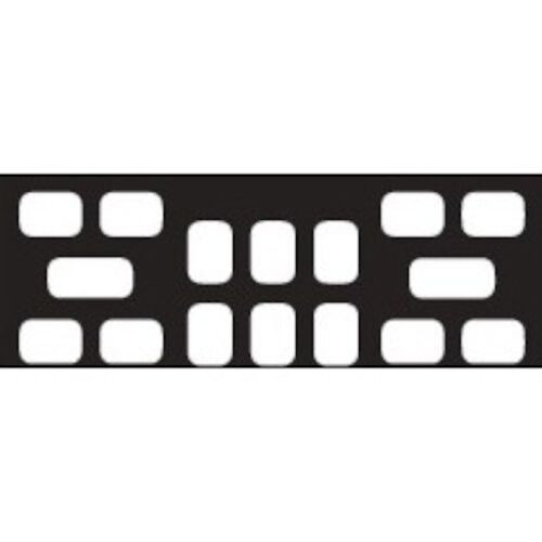 Cardboard X-Ray Mounts 8H  #2, 6V  #2, 2BW  #3, 100/Pkg., 16-6V-2BT