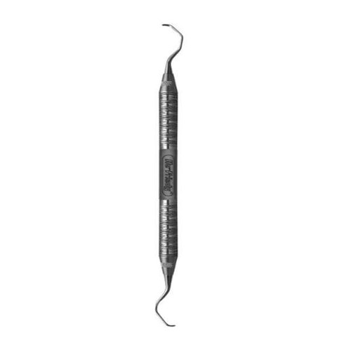 Curette Langer Double End #6 Satin Steel Immunity Steel  (SL17/18R6)