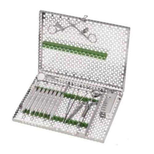 IMS Infinity Series Instrument Cassette Stainless Steel Ocn Bl 10 Instruments  (IMN51011)