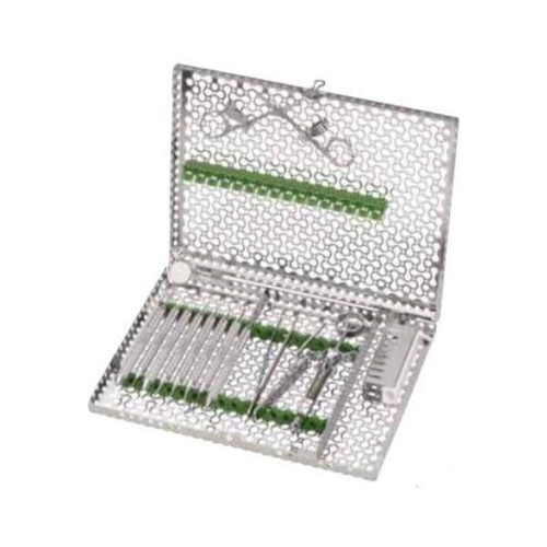 IMS Infinity Series Instrument Cassette Stainless Steel Pink 8 Instruments  (IMN90810)