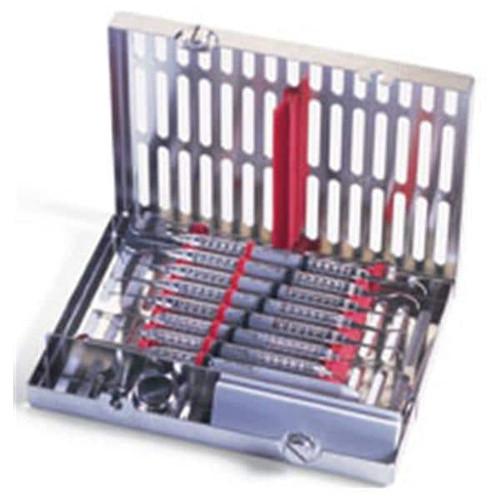 IMS Instrument Cassette Stainless Steel Orange 8 Instruments  (IM5083)