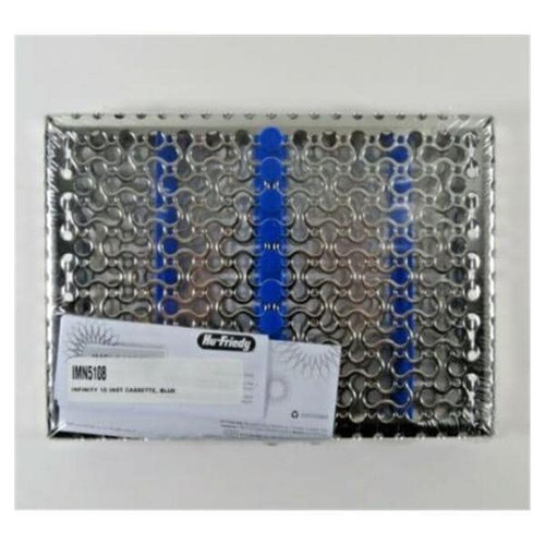 Signa Stat Instrument Cassette Stainless Steel Blue 12 Instruments  (IMN8128)