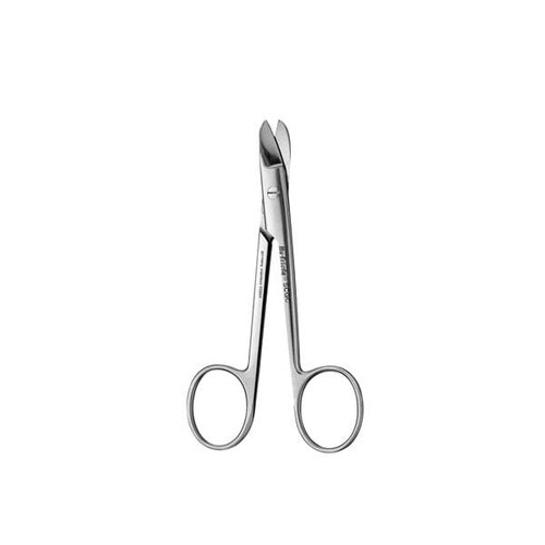 Crown & Gold Scissors 4 3/4 in Curved  (SCGC)