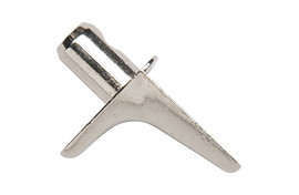 Support, Glass Shelf, 5mm, Nickel Plated