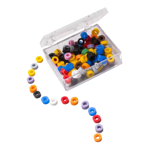 Pulpdent, Color Code Ring White Large Pack of 60, CR1-60L